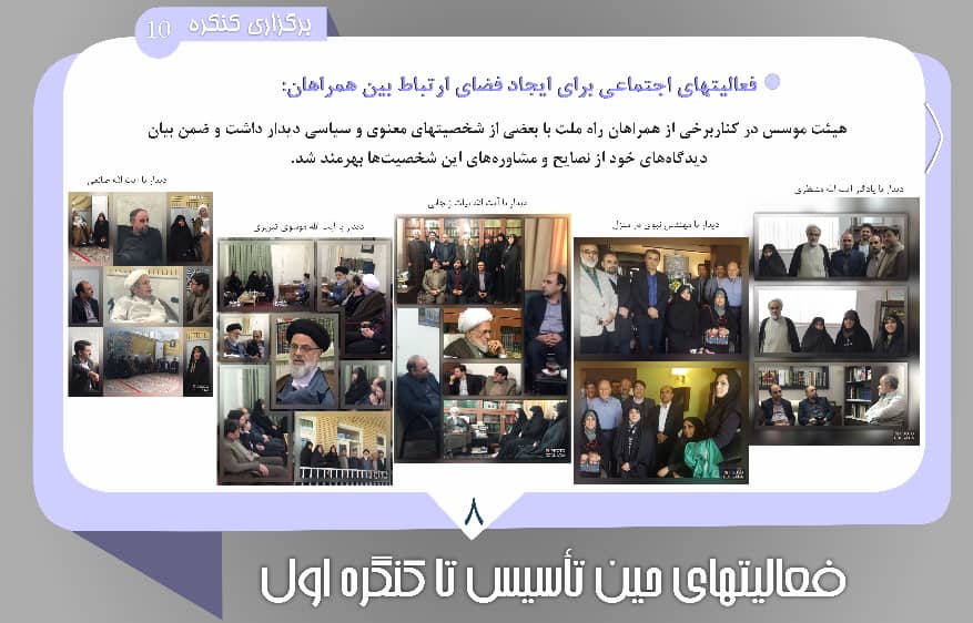 برگزاری کنگره 8