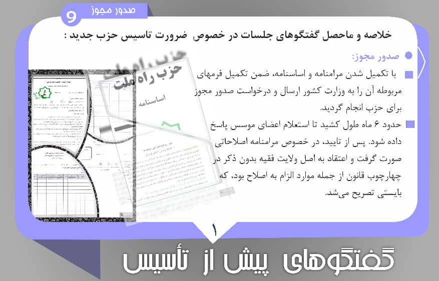 صدور مجوز 1